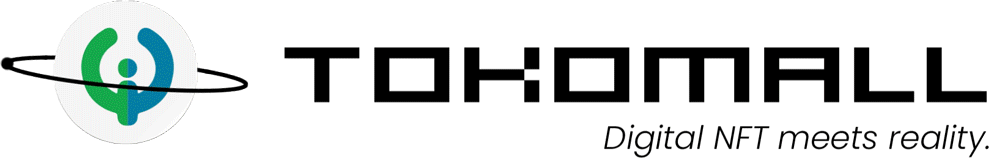 Tokomall White Logo
